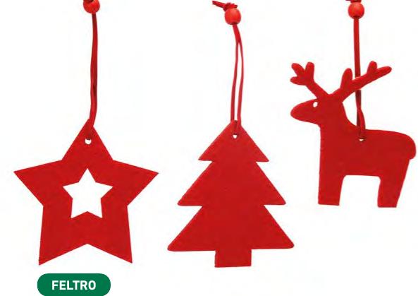 Set Decorazioni Natalizie in feltro Tucky